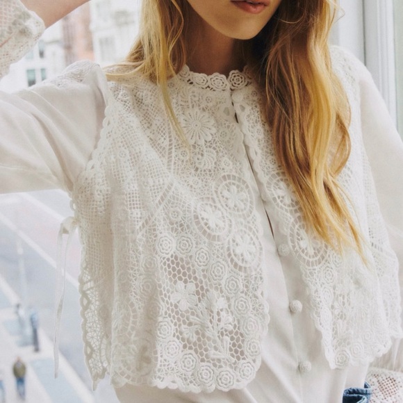 Sezane x SEA New York Beryl Shirt US2 FR34 NWT - Picture 2 of 4